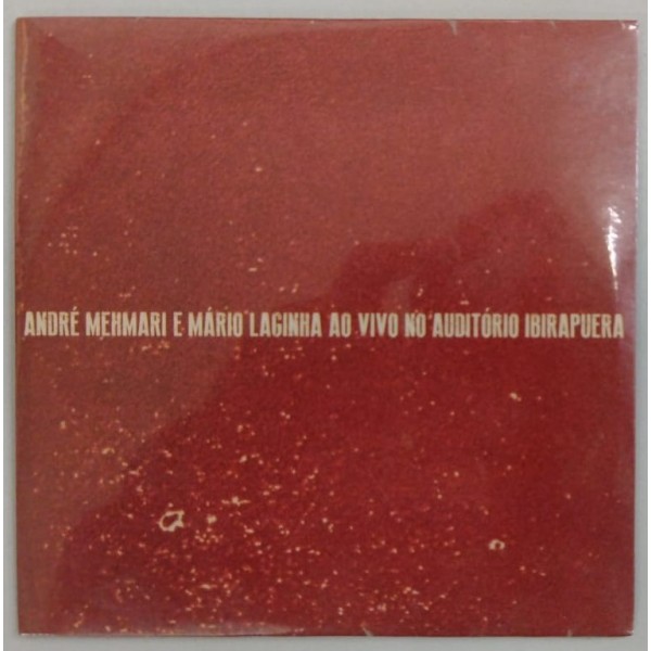 CD André Mehmari E Mario Laginha - Ao Vivo No Auditório Ibirapuera (Envelope)