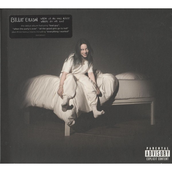 CD Billie Eilish ‎- When We All Fall Asleep, Where Do We Go? (Bonus Tracks - Digipack)