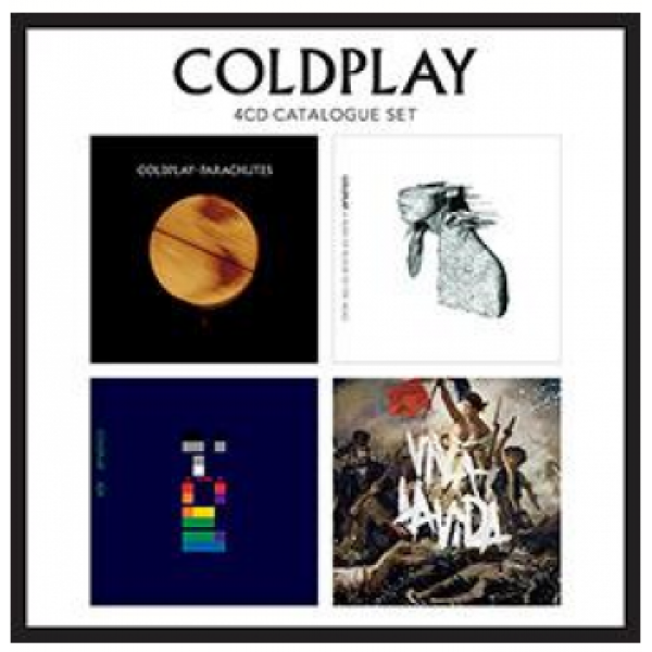Box Coldplay - 4 CD Catalogue Set (4 CD's)