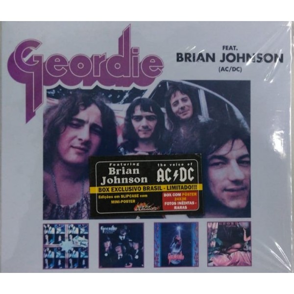 Box Geordie Featuring Brian Johnson (4 CD's)