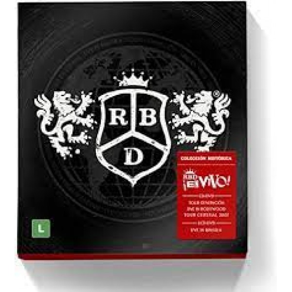 Box RBD - En Vivo! (5CD's + 4DVD's)