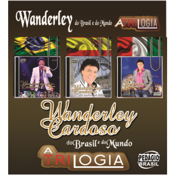 CD Wanderley Cardoso - Do Brasil E Do Mundo (3 CD's)