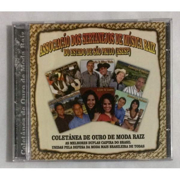 CD Vários - Associação Dos Sertanejos De Música Raiz Do Estado De São Paulo