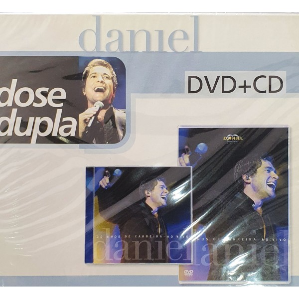 CD + DVD Daniel - Dose Dupla: 20 Anos De Carreira Ao Vivo
