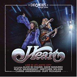 CD + DVD Heart - Live In Atlantic City