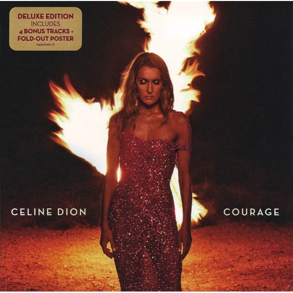 CD Celine Dion - Courage (Deluxe Edition - IMPORTADO)