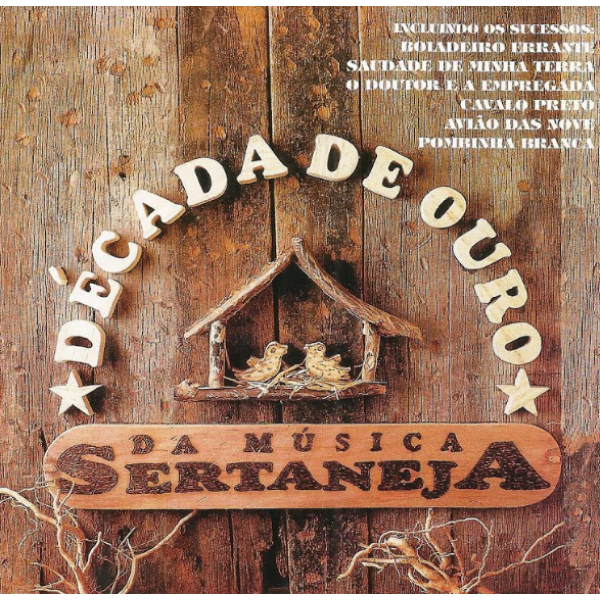 CD Década De Ouro Da Música Sertaneja