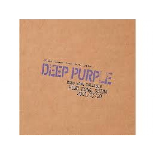 CD Deep Purple - Live In Hong Kong 2001 (Digipack - DUPLO)