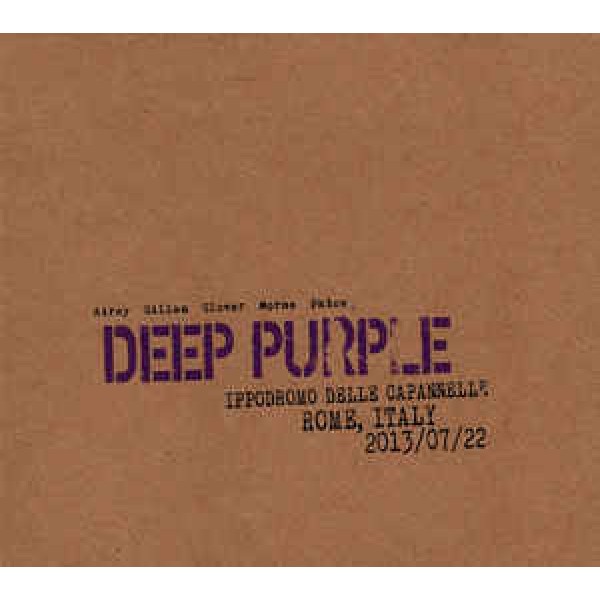 CD Deep Purple - Live In Rome 2013 (DUPLO)