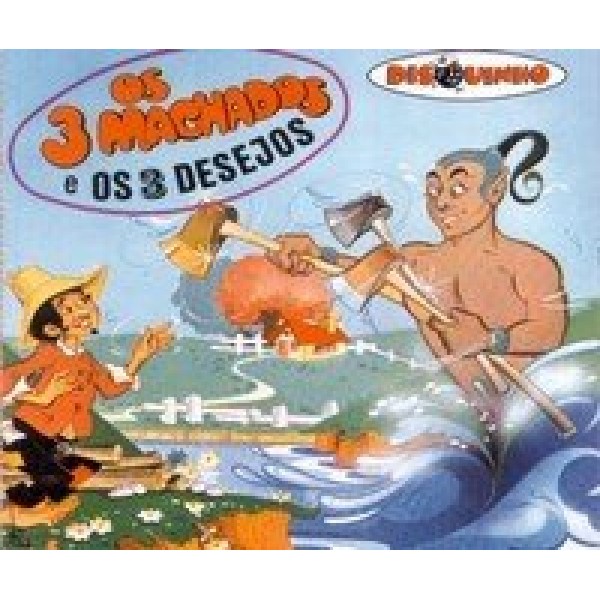 CD Colecão Disquinho - Os 3 Machados E Os 3 Desejos