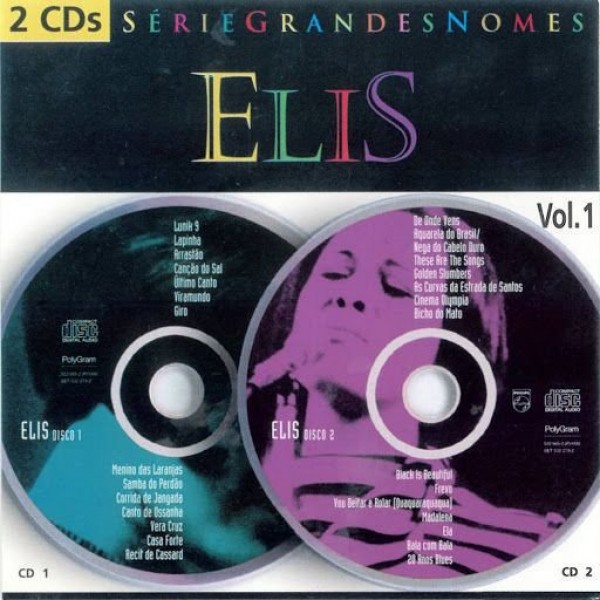 CD Elis Regina - Série Grandes Nomes Vol. 1 (DUPLO)