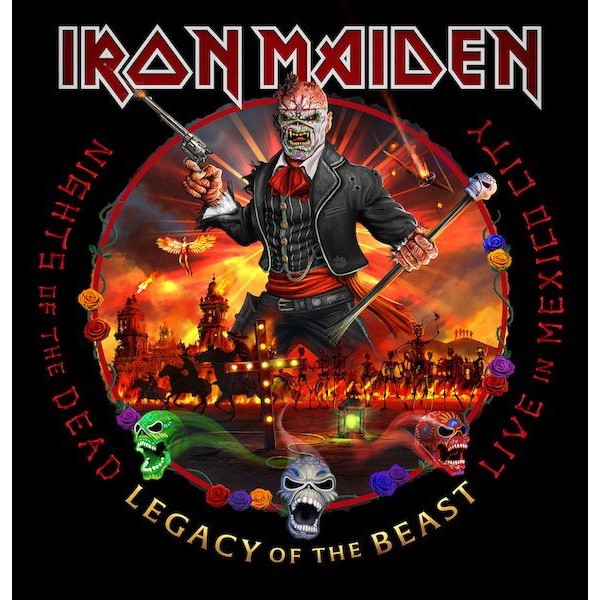 CD Iron Maiden - Nights Of The Dead/Legacy Of The Beast/Live In Mexico City (DUPLO)