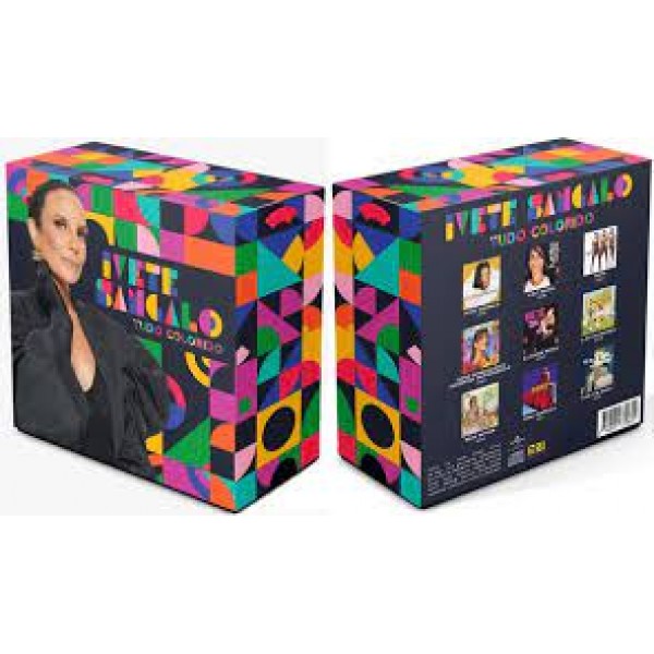 Box Ivete Sangalo - Todo Colorido (9 CD's)