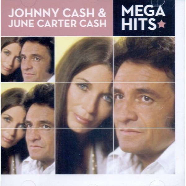 CD Johnny Cash & June Carter Cash ‎- Mega Hits