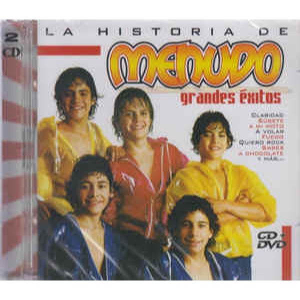 CD + DVD Menudo ‎- La Historia De Menudo: Grandes Exitos (IMPORTADO)