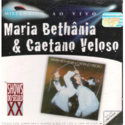 CD Maria Bethânia & Caetano Veloso - Millennium Ao Vivo