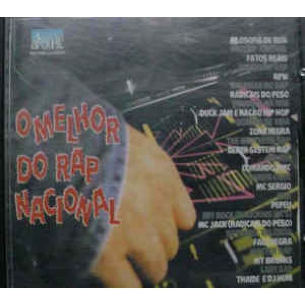CD O Melhor Do Rap Nacional Vol. 1