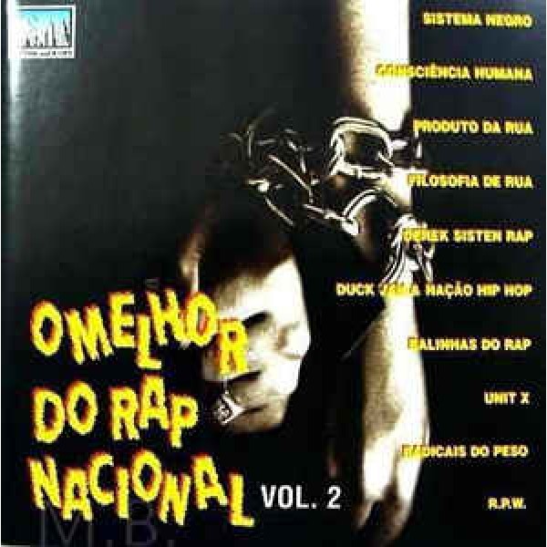 CD O Melhor Do Rap Nacional Vol. 2