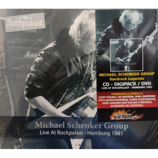 CD + DVD Michael Schenker Group - Live At Rockpalast: Hamburg 1981