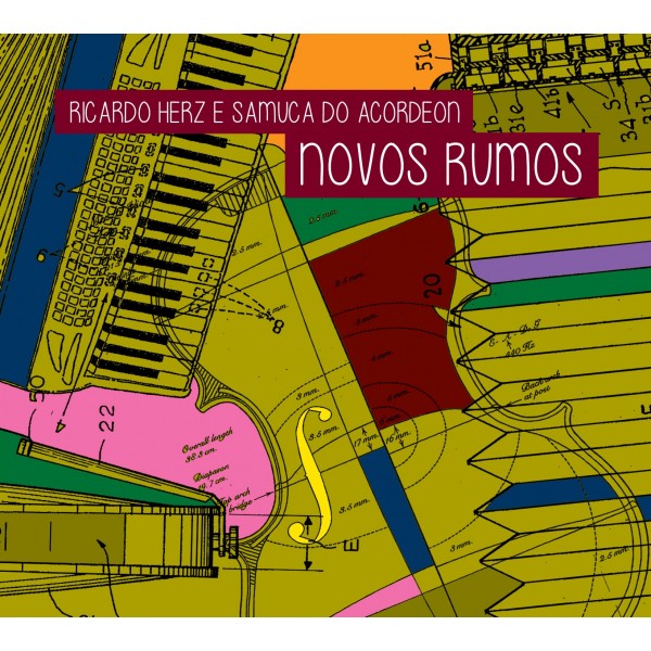 CD Ricardo Herz E Samuca Do Acordeon - Novos Rumos (Digipack)