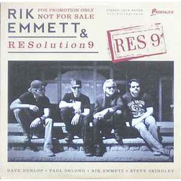 CD Rik Emmett & Resolution9 - RES9