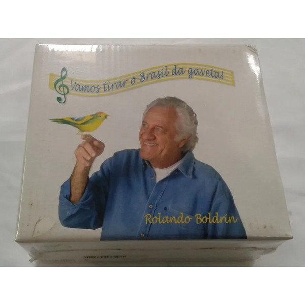 Box Rolando Boldrin - Vamos Tirar O Brasil Da Gaveta (8 CD's)