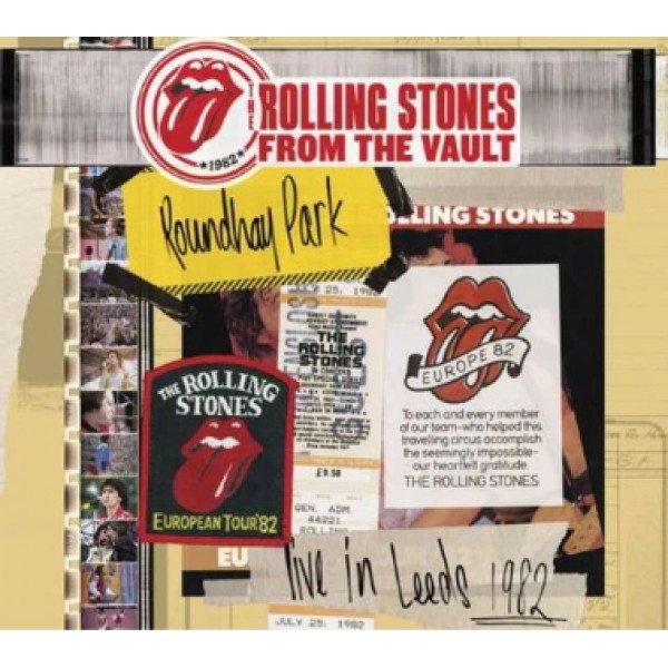CD The Rolling Stones - From The Vault Roundhay Park - Live In 1982 (2 CD's + DVD)