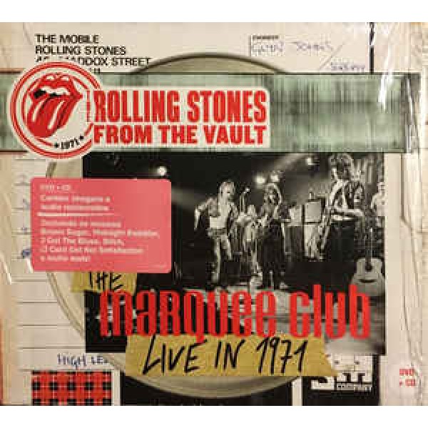 CD + DVD The Rolling Stones - From The Vault: The Marquee Club Live In 1971