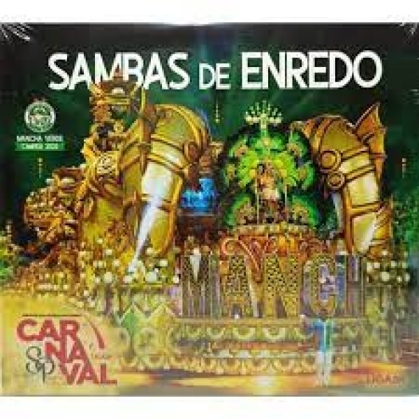 CD Sambas de Enredo Carnaval SP 2023 (Digipack - 3 CD's)