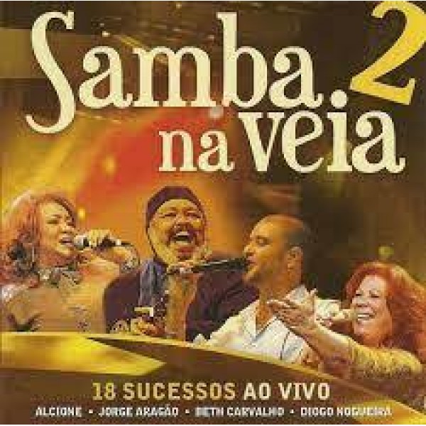 CD Samba Na Veia 2 - 18 Sucessos Ao Vivo