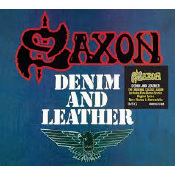 CD Saxon - Denim And Leather (Digipack - COM BONUS)