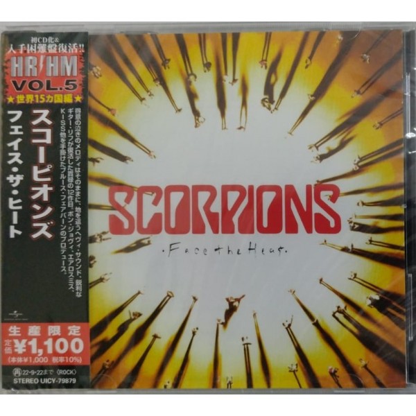 CD Scorpions - Face The Heat (IMPORTADO)