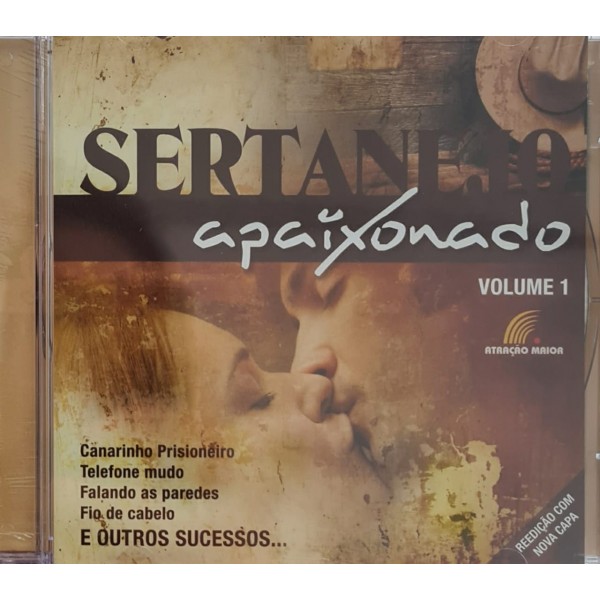 CD Sertanejo Apaixonado Vol. 1