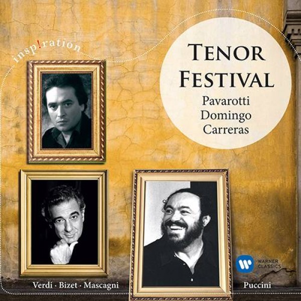 CD Tenor Festival - Pavarotti, Domingo & Carreras