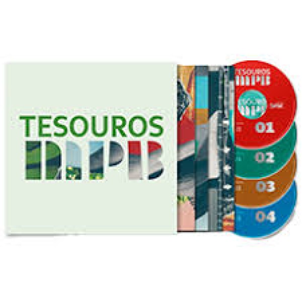 Box Tesouros Da MPB - Vários Artistas (4 CD's + Livreto)