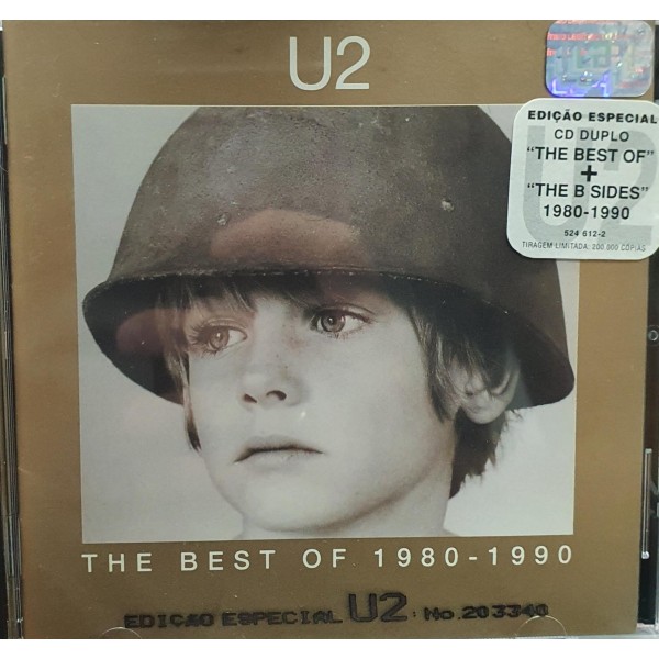 CD U2 ‎- The Best Of 1980-1990 & B-Sides (DUPLO - Edição Especial)