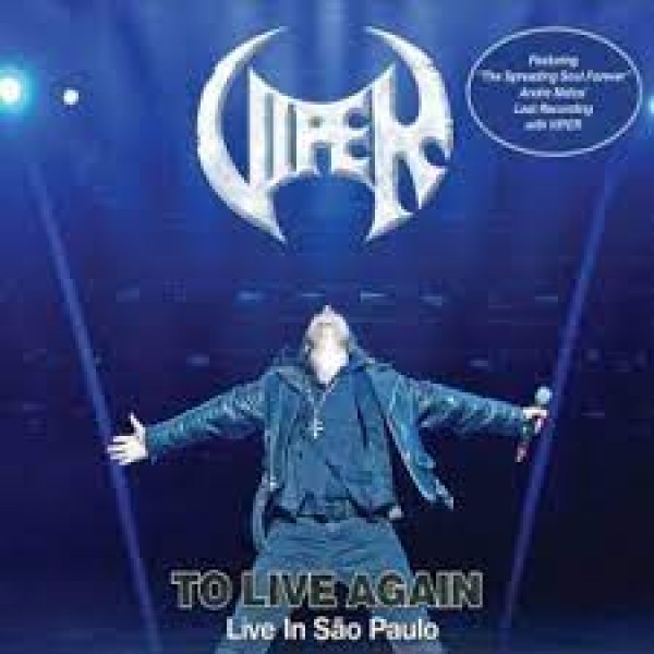 CD Viper - To Live Again: Live In São Paulo