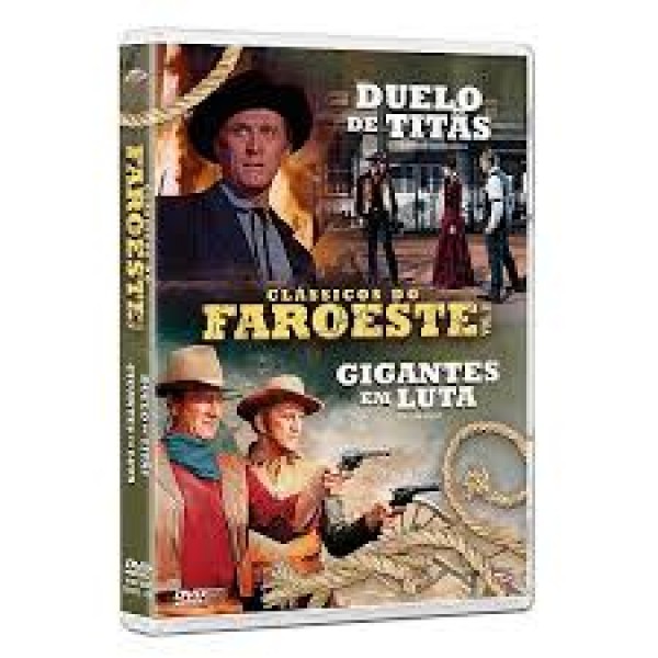 DVD Clássicos Do Faroeste: Vol.2 - Duelo De Titãs/Gigantes Em Luta