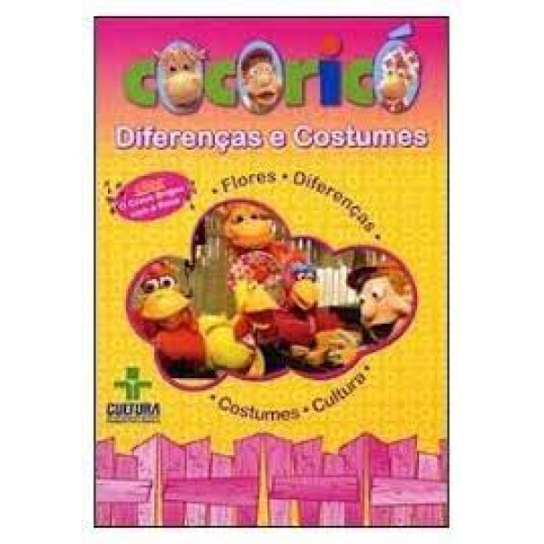 DVD Cocoricó - Diferenças E Costumes