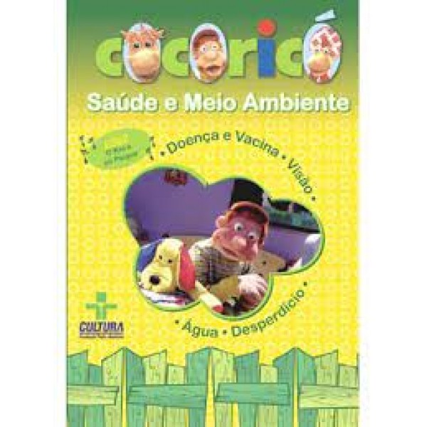 DVD Cocoricó - Saúde E Meio Ambiente