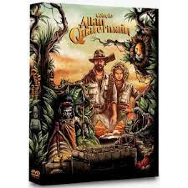 DVD Coleção Allan Quatermain - As Minas Do Rei Salomão + A Cidade Do Ouro Perdido (DUPLO)