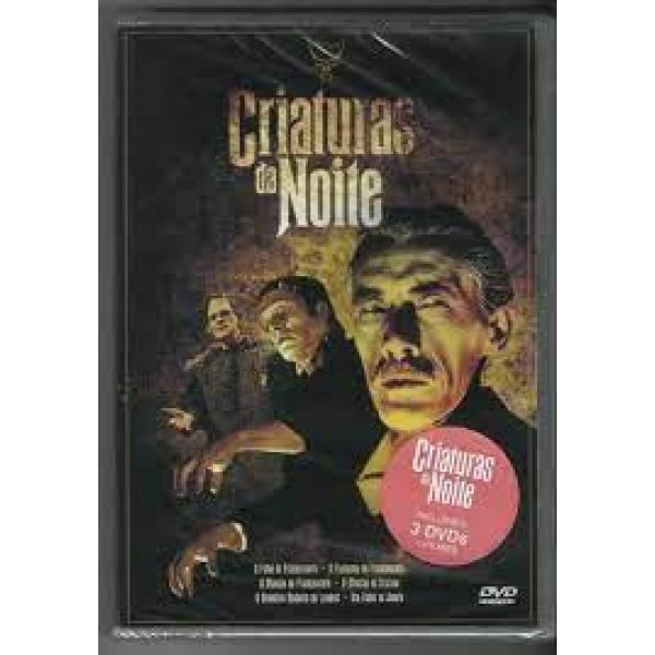 Box Criaturas Da Noite (3 DVD's - 6 Filmes)
