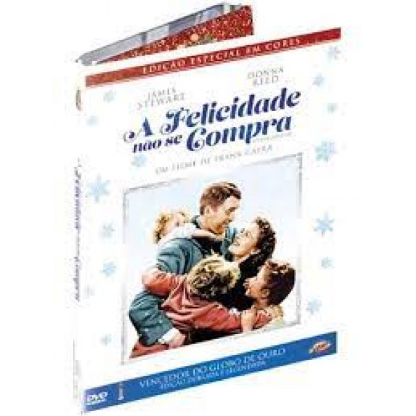 DVD A Felicidade Não se Compra: Edição Especial De Colecionador (Digipack - DUPLO)