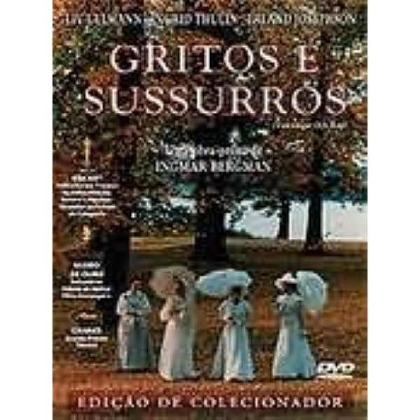 DVD Gritos e Sussurros