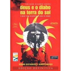 DVD Deus E O Diabo Na Terra Do Sol (DUPLO)
