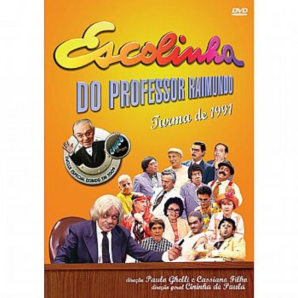 DVD A Escolinha do Professor Raimundo Turma de 1991 (DUPLO)