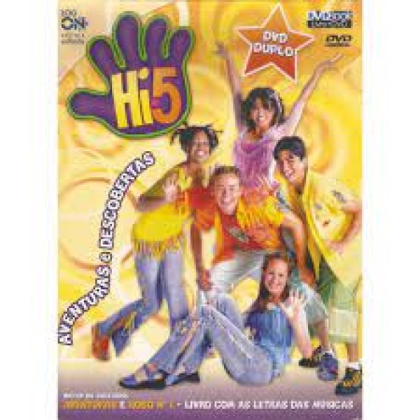 DVD Hi-5 - Aventuras E Descobertas (Digipack - Duplo)