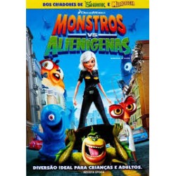 DVD Monstros vs Alienigenas