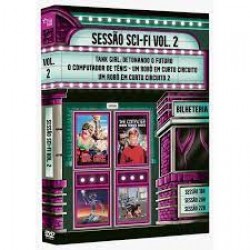 Box Sessão SCI-FI Vol.2 - Um Robô Em Curto Circuito 1 E 2 + O Computador De Tênis + Tank Girl: Detonando O Futuro  (2 DVD's)
