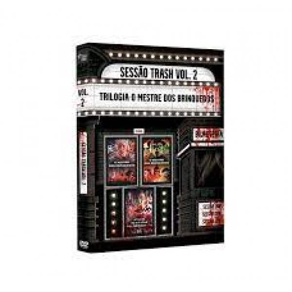 Box Sessão Trash Vol.2 - Trilogia O Mestre Dos Brinquedos (2 DVD's)